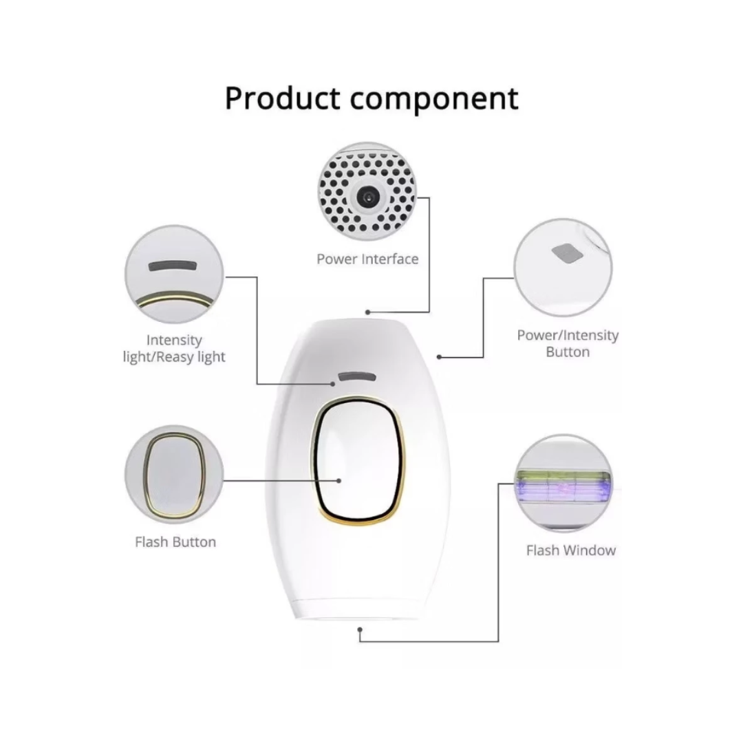 DEPILADORA DE LUZ PULSADA IPL
